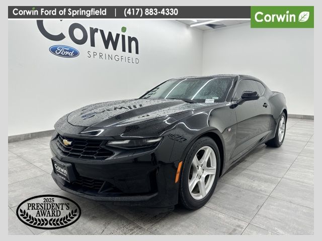 Black 2022 Chevrolet Camaro 1LT Coupe RWD Coupe Rear-Wheel Drive 8-Speed Automatic