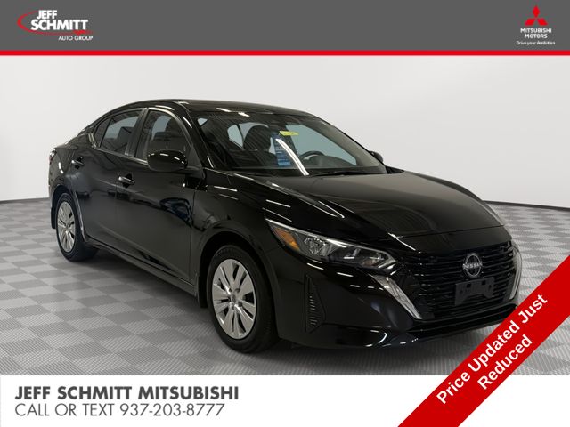 Super Black 2025 Nissan Sentra Sedan Front-Wheel Drive Continuously Variable Transmission