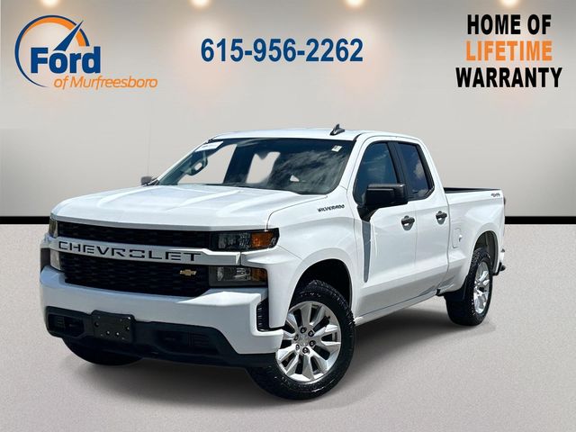 Summit White 2022 Chevrolet Silverado 1500 Pickup Truck Four-Wheel Drive 8-Speed Automatic
