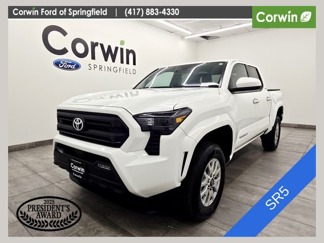 Ice Cap 2026 Toyota Tacoma SR5 Double Cab 4WD Pickup Truck Four-Wheel Drive 8-Speed Automatic