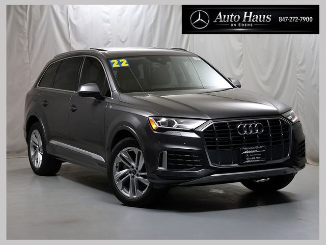 Samurai Gray Metallic 2022 Audi Q7 SUV / Crossover All-Wheel Drive 8-Speed Automatic