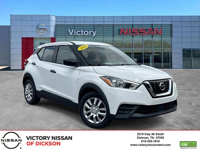 White (Fresh Powder) 2020 Nissan Kicks SUV / Crossover Front-Wheel Drive Continuously Variable Transmission
