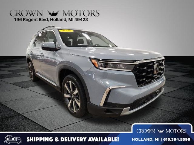 Sonic Gray Pearl 2025 Honda Pilot SUV / Crossover All-Wheel Drive Automatic