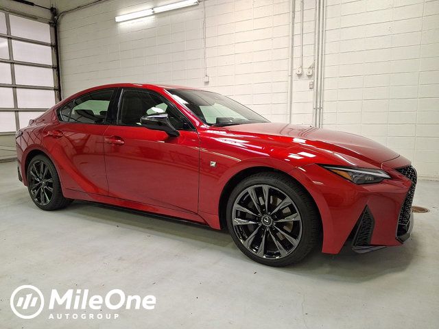 Infra Red 2025 Lexus IS 350 F Sport 3 AWD Sedan 6-Speed Automatic