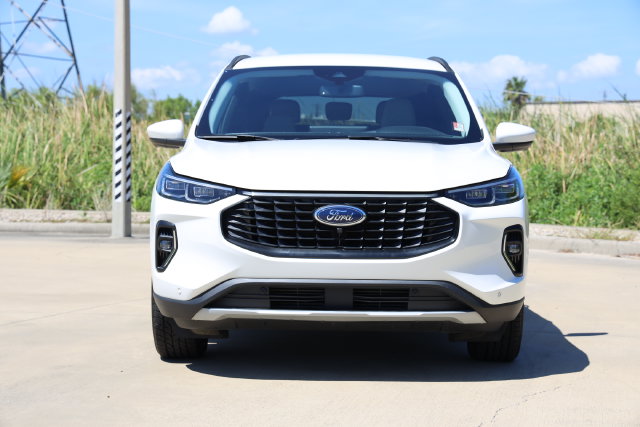 2023 Ford Escape Platinum White at DeMontrond Auto Country