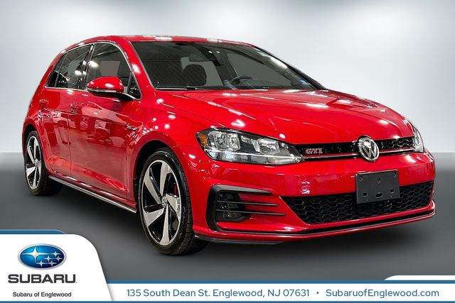 Red 2020 Volkswagen Golf GTI 2.0T S 4-Door FWD Hatchback Front-Wheel Drive 7-Speed Dual Clutch