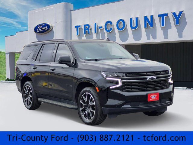 Black 2021 Chevrolet Tahoe RST 4WD SUV / Crossover Four-Wheel Drive