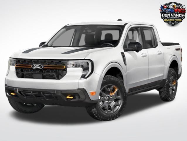 Space White Metallic 2026 Ford Maverick Pickup Truck All-Wheel Drive 8-Speed Automatic