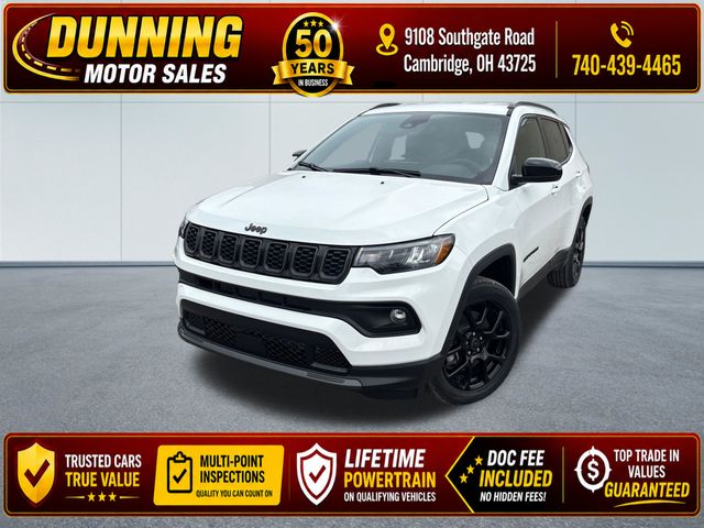 Bright White Clearcoat 2026 Jeep Compass SUV / Crossover Four-Wheel Drive 8-Speed Automatic