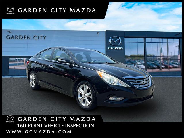 Midnight Black Mica 2013 Hyundai Sonata Limited FWD Sedan Front-Wheel Drive 6-Speed Automatic