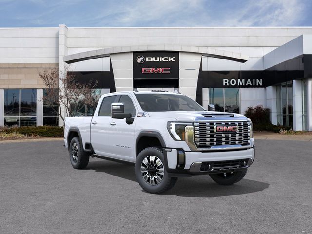 Glacier White Tricoat 2026 GMC Sierra 2500HD Pickup Truck Four-Wheel Drive Automatic