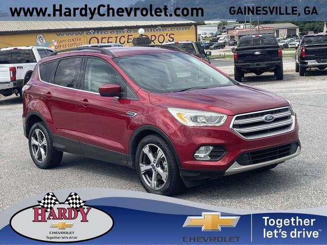 Ruby Red Metallic 2017 Ford Escape SUV / Crossover Front-Wheel Drive 6-Speed Automatic