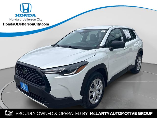 White (Wind Chill Pearl) 2023 Toyota Corolla Cross SUV / Crossover All-Wheel Drive Continuously Variable Transmission