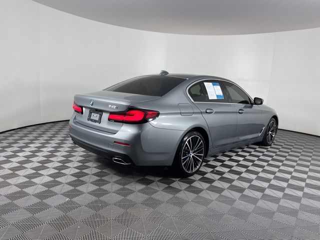 2023 Skyscraper Gray Metallic BMW 5 Series 540i RWD Sedan