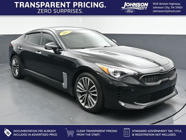 Aurora Black 2019 Kia Stinger Sedan Rear-Wheel Drive 8-Speed Automatic