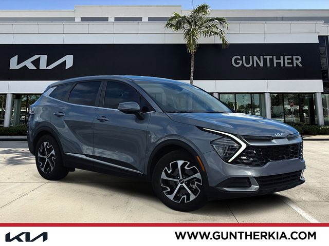 Everlasting Silver 2025 Kia Sportage EX FWD SUV / Crossover Front-Wheel Drive 8-Speed Automatic