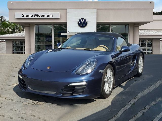 Dark Blue Metallic 2013 Porsche Boxster Convertible Rear-Wheel Drive 6-Speed Manual Overdrive