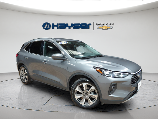Carbonized Gray Metallic 2025 Ford Escape SUV / Crossover All-Wheel Drive 8-Speed Automatic