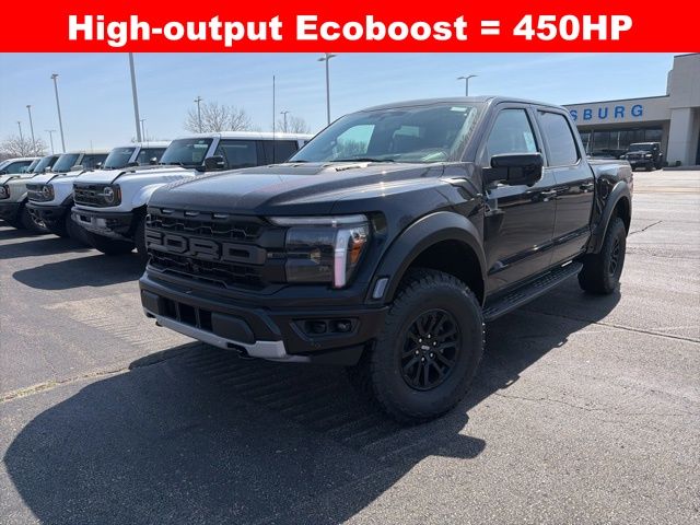 Antimatter Blue Metallic 2026 Ford F-150 Raptor SuperCrew 4WD Pickup Truck Four-Wheel Drive Automatic