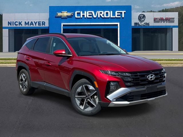 Ultimate Red 2025 Hyundai Tucson SEL FWD SUV / Crossover Front-Wheel Drive 8-Speed Automatic