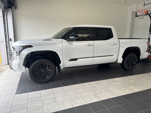 2024 Toyota Tundra Hybrid Limited Beige at Gullo Toyota