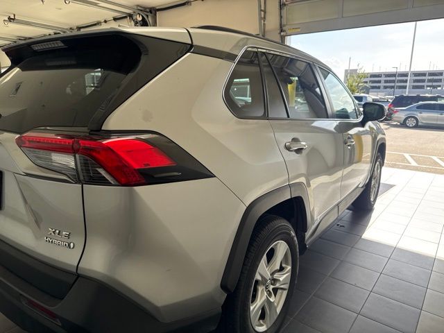 2019 Toyota RAV4 Hybrid XLE Silver at Emmons Autoplex