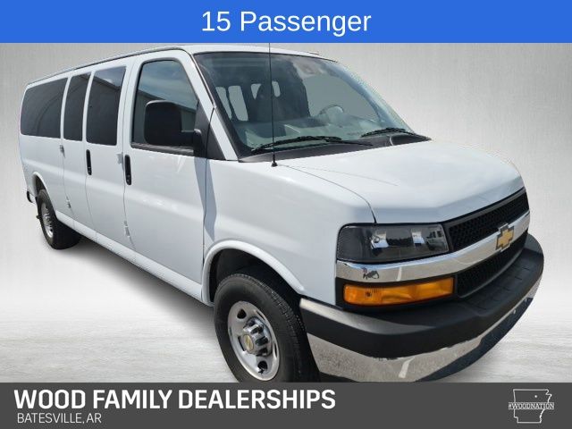 Summit White 2025 Chevrolet Express Van Rear-Wheel Drive 
