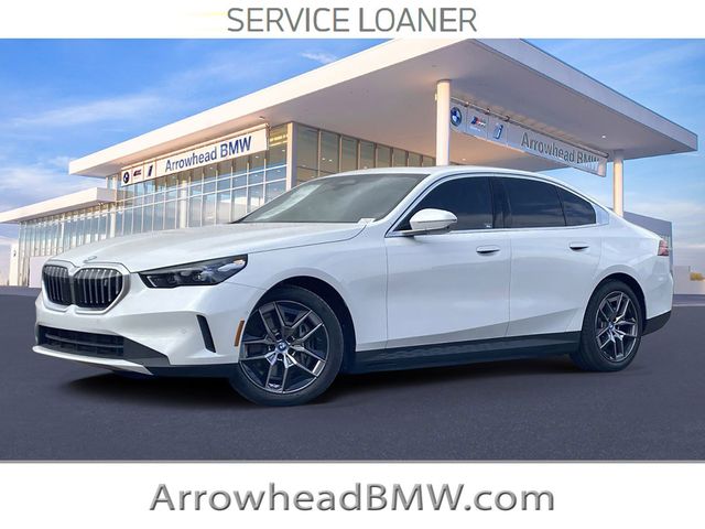 Mineral White Metallic 2025 BMW i5 eDrive40 FWD Sedan Rear-Wheel Drive Automatic