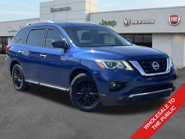 2018 Nissan Pathfinder SL Azul (Caspian Blue) SUV/Crossover Tracción delantera Transmisión variable continua