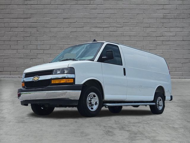 Summit White 2025 Chevrolet Express Cargo Van Rear-Wheel Drive 8-Speed Automatic Overdrive