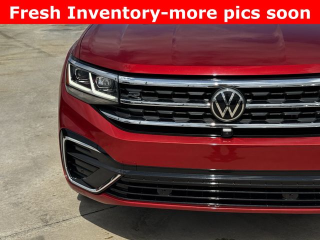 2022 Volkswagen Atlas 3.6L V6 SEL Premium R-Line Red at DeMontrond Auto Country
