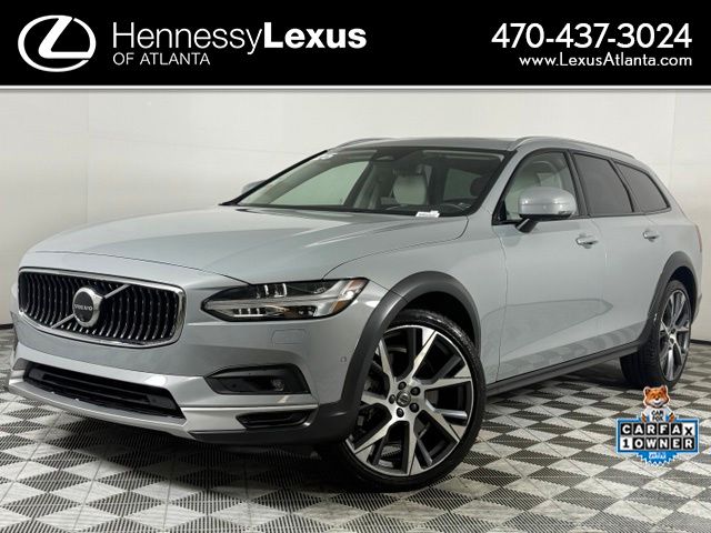 Gray Metallic 2025 Volvo V90 Wagon All-Wheel Drive Automatic