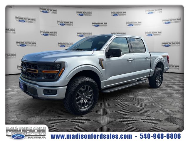 Silver Metallic 2025 Ford F-150 Pickup Truck Four-Wheel Drive Automatic