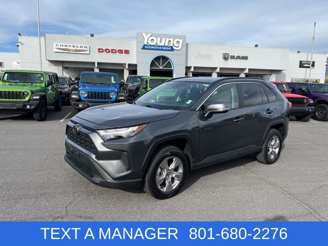 Magnetic Gray Metallic 2025 Toyota RAV4 XLE AWD SUV / Crossover All-Wheel Drive 8-Speed Automatic
