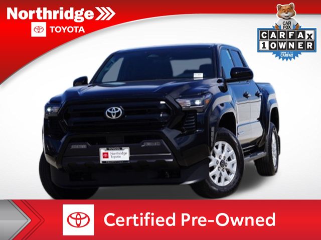 Black 2025 Toyota Tacoma Pickup Truck Four-Wheel Drive 8-Speed Automatic