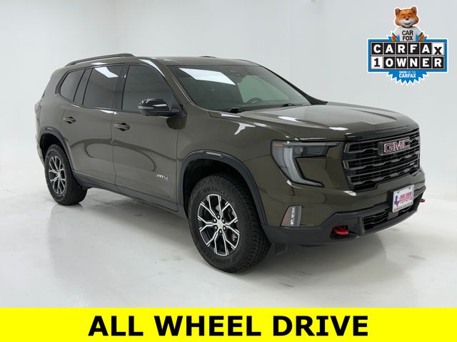 Deep Bronze Metallic 2024 GMC Acadia AT4 AWD SUV / Crossover Four-Wheel Drive 8-Speed Automatic