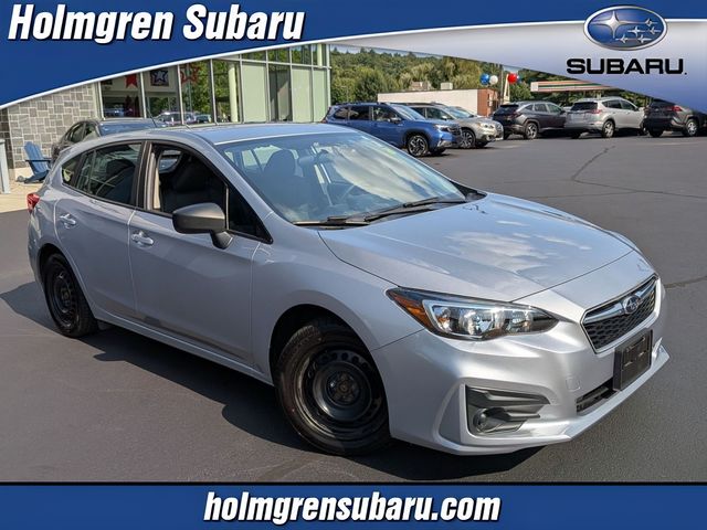 Ice Silver Metallic 2018 Subaru Impreza Hatchback All-Wheel Drive Continuously Variable Transmission