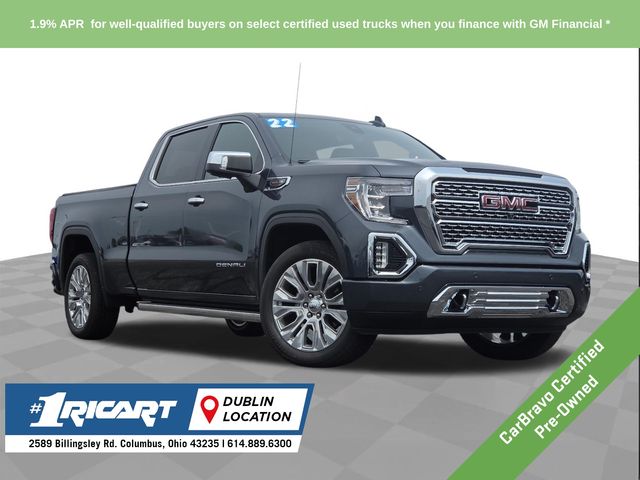 Gray (Dark Sky Metallic) 2022 GMC Sierra 1500 Limited Pickup Truck Four-Wheel Drive Automatic