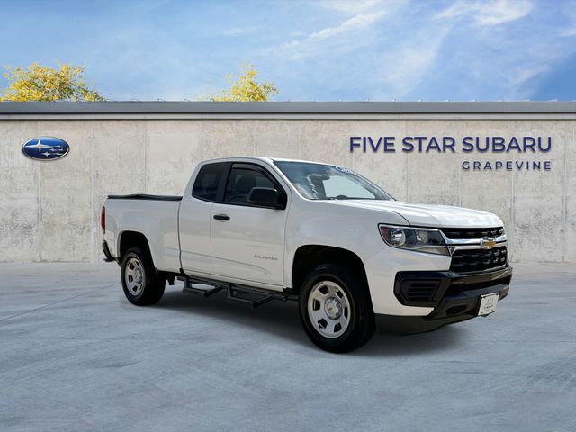 Summit White 2021 Chevrolet Colorado Work Truck Extended Cab RWD Pickup Truck 4X2 8-Speed Automatic