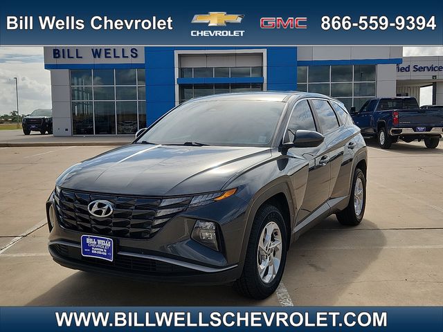 Dark Gray Metallic 2024 Hyundai Tucson SUV / Crossover All-Wheel Drive 8-Speed Automatic