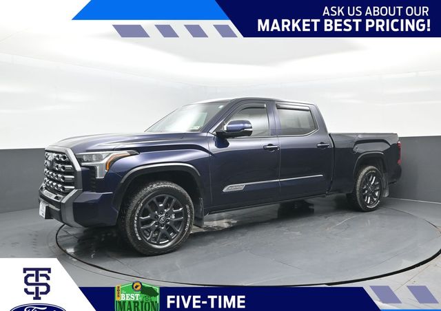 Blueprint 2025 Toyota Tundra Pickup Truck Four-Wheel Drive Automatic