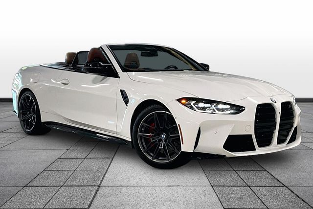 Alpine White 2024 BMW M4 Convertible All-Wheel Drive 8-Speed Automatic