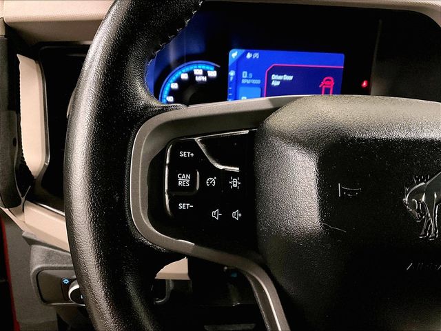 2022 Ford Bronco Big Bend Red at Klick Lewis Buick Chevrolet