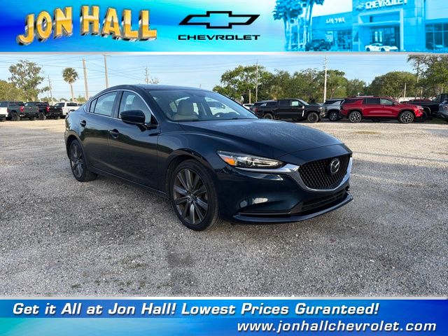 Deep Crystal Blue Mica 2021 Mazda MAZDA6 Touring FWD Sedan Front-Wheel Drive 6-Speed Automatic