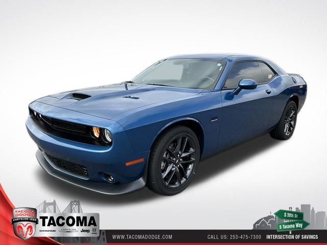 Blue (Frostbite) 2023 Dodge Challenger GT AWD Coupe All-Wheel Drive 8-Speed Automatic