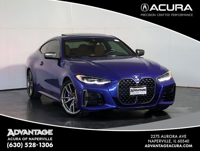Portimao Blue Metallic 2021 BMW 4 Series Coupe All-Wheel Drive 8-Speed Automatic