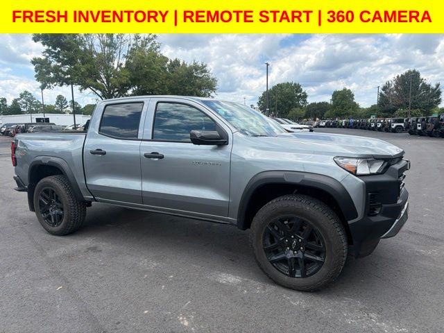 Sterling Gray Metallic 2025 Chevrolet Colorado Pickup Truck Four-Wheel Drive 8-Speed Automatic