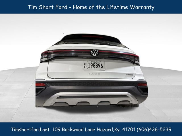 Silver 2025 Volkswagen Taos S 4Motion SUV / Crossover All-Wheel Drive 8-Speed Automatic