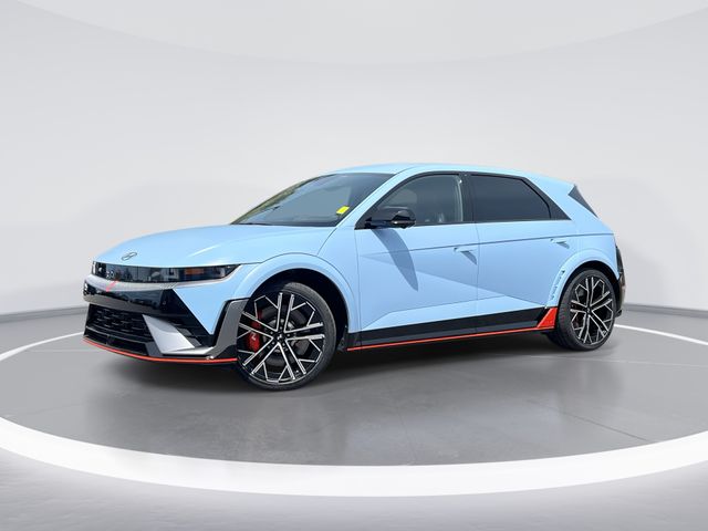 Performance Blue Matte 2025 Hyundai Ioniq 5 N AWD SUV / Crossover All-Wheel Drive 1-Speed Automatic