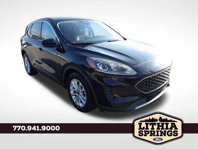 Black Metallic 2021 Ford Escape SUV / Crossover Front-Wheel Drive 8-Speed Automatic